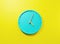 Office clock icon. Round business watches with time arrows hour and minutes