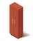 Office closet icon, isometric 3d style