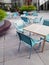 Office courtyard cafe furniture & landscaping