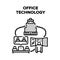 Office Digital Technology Vector Concept