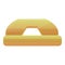Office hole puncher icon, cartoon style