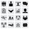 Office icons(signs) of people & concepts for business graphic
