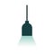 Office lamp isolated icon