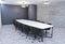 Office for meetings in the office. A large table for negotiations in the business center. A room for negotiations in the office of