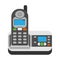 Office phone vector illustration.