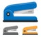 Office stapler flat icon vector