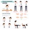 Office syndrome infographic