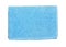 Office universal microfibre cleaning cloth isolated on a white