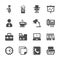 Office work icon set, vector eps10