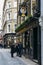 Office workers enjoy a pint at lunchtime at the Ye Olde Watling pub in the City of London, England, UK