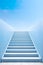 Office world of business with this minimalistic shoot of stairs leading upward