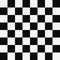 Official chess board black and white square background - Vector