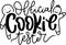 Official Cookies Tester Quotes, Funny Christmas Lettering Quotes