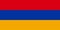 The official current flag of Armenia. National flag of Armenia. Illustration