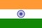 The official current flag of the REPUBLIC OF INDIA. State flag of the REPUBLIC OF INDIA. Illustration