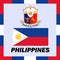 Official ensigns, flag of Philippines