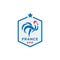 official logo of france football federation vector illustration