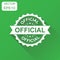 Official rubber stamp icon. Business concept official stamp pict