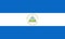 Official vector flag of Nicaragua