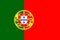 Official vector flag of Portugal