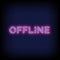 Offline Neon Signs Style Text Vector