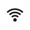 Offline wifi icon. Disconnected wireless network pictogram. No signal.