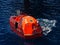 Offshore Life boat or survival craft .