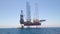 Offshore oil and gas drilling jackup rig