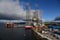 Offshore oil rigs Invergordon Scotland