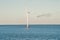 Offshore wind turbine generating electricity