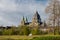 Oge Fronten park in Maastricht is an 18th century fortification area with a spectacular vie on the Lambertus church