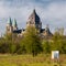 Oge Fronten park in Maastricht is an 18th century fortification area with a spectacular vie on the Lambertus church