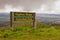 Ogilvie Ridge sign in Yukon, Canada