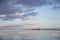 Ogoi island. Lake Baikal, winter landscape