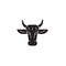 Ogranic beef black vector concept icon. Ogranic beef flat illustration, sign