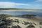 Ogunquit River and beach in Ogunquit, ME, USA