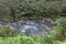 Ohinemuri river flowing in the Coramandel ranges near Karangahake