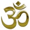 Ohm, Asian religious and meditation symbol