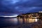 Ohrid city at night