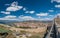 Ohrid town as seen from the castle Samuil