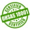 Ohsas 18001 certified green label