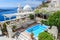 Oia luxury decks and patios