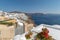 Oia panorama - Santorini Cyclades Island - Aegean sea - Greece