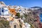 Oia village cityscape, Santorini Thira, Greece