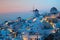 Oia village at Santorini island in Greece