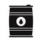 Oil barrel Vector Icon which can easily modify or edit