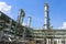 Oil and chemical structure plant