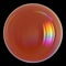 Oil drop petrol gasoline oil droplet orange glossy sphere ball icon