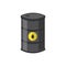 Oil drum container. barrel clipart. barrel colorful flat icon