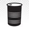 Oil drum container / barrel / iron steel drum flat icon for apps and websites